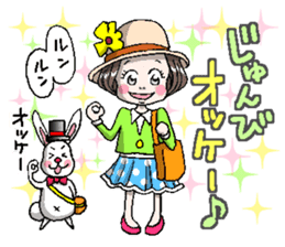 Rinko and Pinta of rabbit sticker #2302148