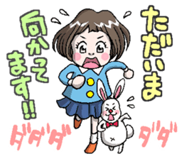 Rinko and Pinta of rabbit sticker #2302149