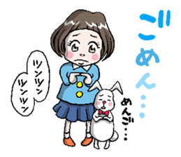 Rinko and Pinta of rabbit sticker #2302152