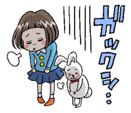 Rinko and Pinta of rabbit sticker #2302154