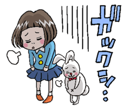 Rinko and Pinta of rabbit sticker #2302154