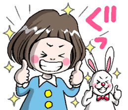 Rinko and Pinta of rabbit sticker #2302157