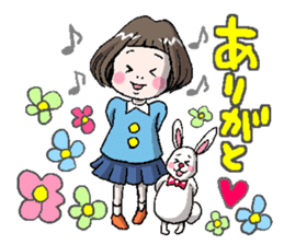 Rinko and Pinta of rabbit sticker #2302164