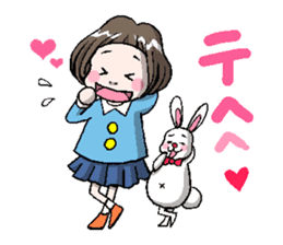 Rinko and Pinta of rabbit sticker #2302166