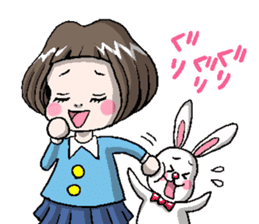 Rinko and Pinta of rabbit sticker #2302167