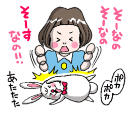 Rinko and Pinta of rabbit sticker #2302172