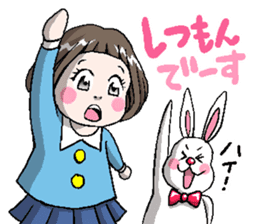 Rinko and Pinta of rabbit sticker #2302174