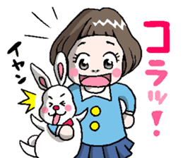 Rinko and Pinta of rabbit sticker #2302175