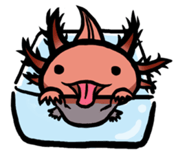 Axolotl~Upa~ sticker #2302480