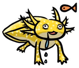 Axolotl~Upa~ sticker #2302483