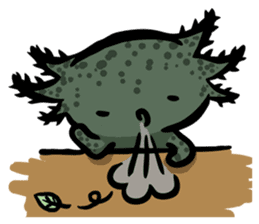 Axolotl~Upa~ sticker #2302498