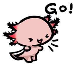 Axolotl~Upa~ sticker #2302500