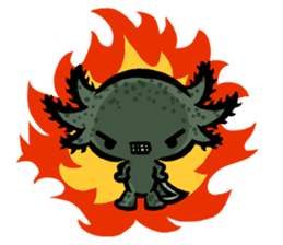 Axolotl~Upa~ sticker #2302502