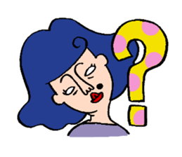 Ugly girl of sticker! sticker #2302588