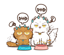 I Love Cat (Eng) sticker #2302810