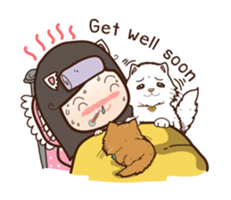 I Love Cat (Eng) sticker #2302812