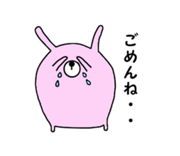 Rabbit and bear. sticker #2303670