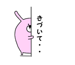 Rabbit and bear. sticker #2303681