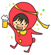 Dwarf Okaburikun sticker #2303728