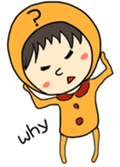 Dwarf Okaburikun sticker #2303733