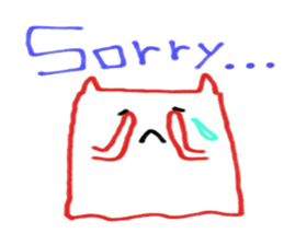 scribble of flapjack octopus sticker #2304111