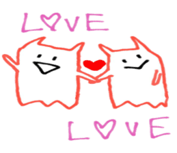 scribble of flapjack octopus sticker #2304121