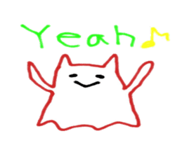 scribble of flapjack octopus sticker #2304127