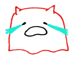 scribble of flapjack octopus sticker #2304134