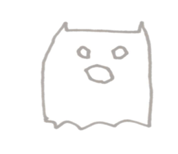 scribble of flapjack octopus sticker #2304135