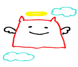 scribble of flapjack octopus sticker #2304141