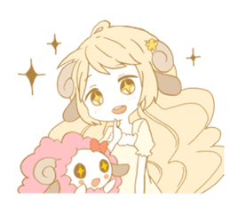 The sheep of triplets sticker #2304472