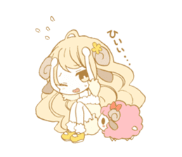 The sheep of triplets sticker #2304475