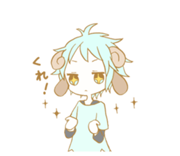 The sheep of triplets sticker #2304490