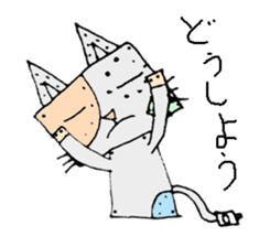 burikicattama sticker #2304845