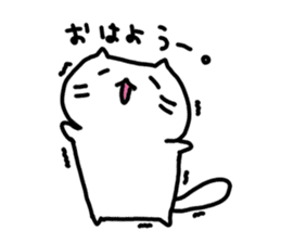 whitecat Mochiko sticker #2305116