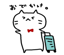 whitecat Mochiko sticker #2305123