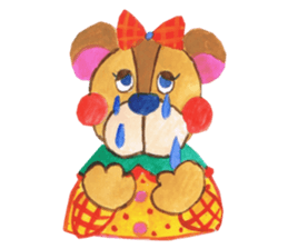 Leisurely bear sticker #2305157