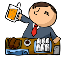 Epic office worker sticker #2305388