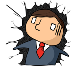 Epic office worker sticker #2305389