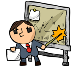 Epic office worker sticker #2305413