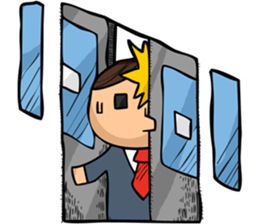 Epic office worker sticker #2305415