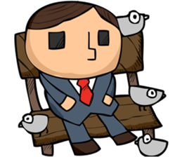 Epic office worker sticker #2305418