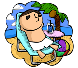 Epic office worker sticker #2305419