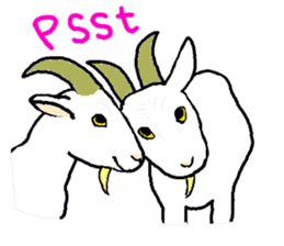 Goats sticker #2305669