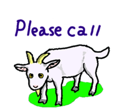 Goats sticker #2305683