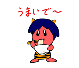 Osaka-born demon sticker #2305966