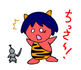 Osaka-born demon sticker #2305980