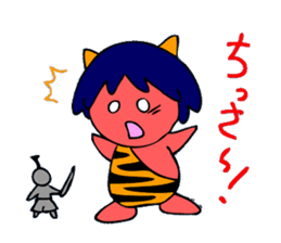 Osaka-born demon sticker #2305980