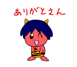 Osaka-born demon sticker #2305981