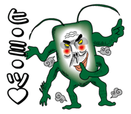 Kamemushi oyaji sticker #2306020